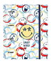 Carpeta de anillas Smiley 512090666 Multicolor (27 x 32 x 3.5 cm)