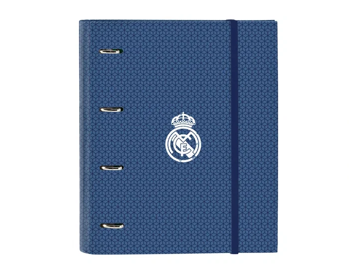 Carpeta Safta 4 Anillas Din A4 Con Recambio 100 Hojas Real Madrid Corporativa Carpeta Safta 4 Anillas Din A4 Con Recambio 100 Hojas Real Madrid Corporativa