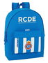 Safta Mochila RCD Espanyol 32,5x43x15 cm Poliéster 600D Blanco y Azul