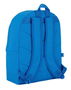 Safta Mochila RCD Espanyol 32,5x43x15 cm Poliéster 600D Blanco y Azul