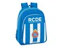 Safta Mochila Infantil Adaptable a Carro R.C.D. Español Blanco y Azul