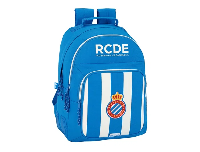 Safta Mochila R.C.D. Español Blanco y Azul