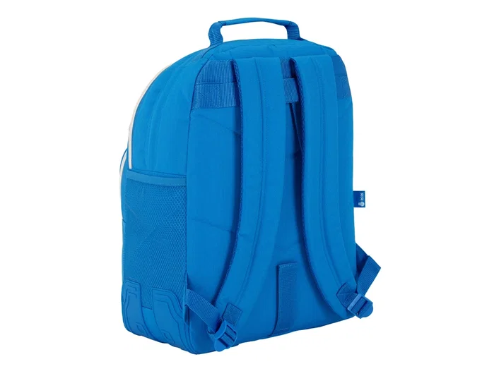 Safta Mochila R.C.D. Español Blanco y Azul