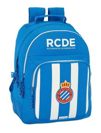 Safta Mochila R.C.D. Español Blanco y Azul