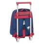 Safta Cartera Escolar con Carro Levante Azul y Grande
