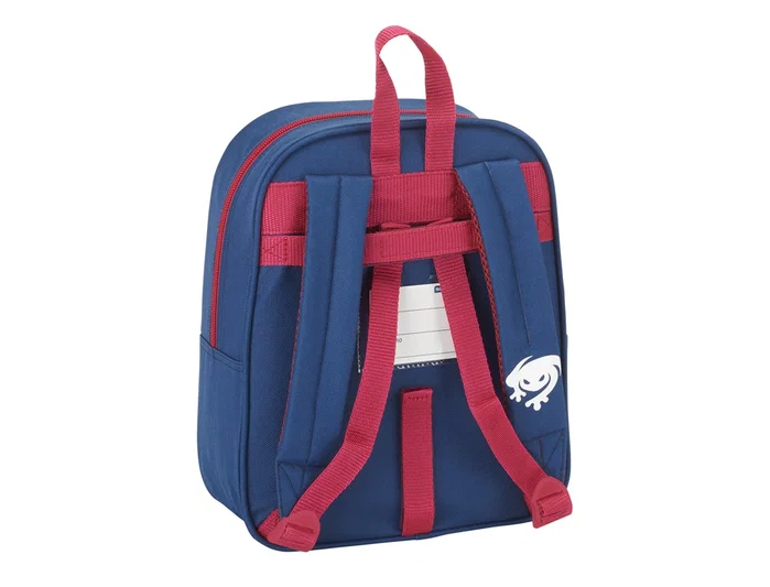 Safta Mochila de Guardería Adaptable a Carro Levante u.d. Azul y Granate