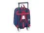 Safta Mochila de Guardería con Ruedas Levante U.D. Azul y Granate