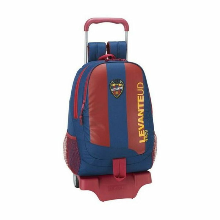 Safta Cartera Escolar con Carro Levante u.d. Azul y Granate