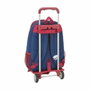 Safta Cartera Escolar con Carro Levante u.d. Azul y Granate