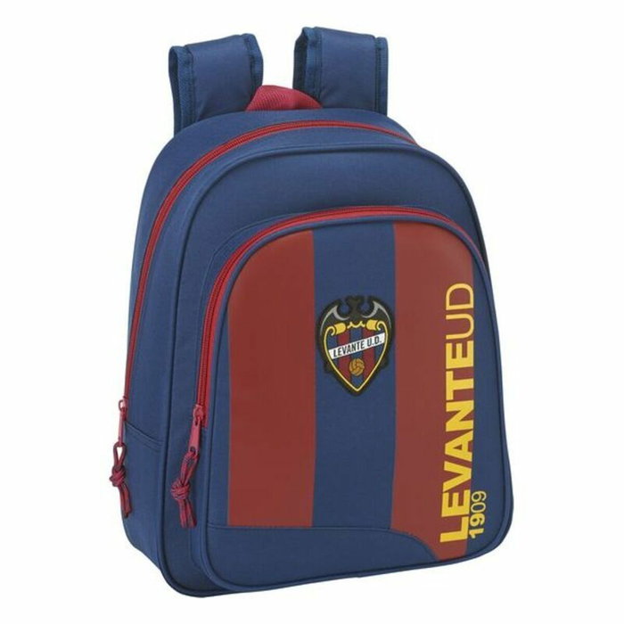 Safta Mochila Infantil Levante U.D. Adaptable a Carro Azul y Granate Safta Mochila Infantil Levante U.D. Adaptable a Carro Azul y Granate