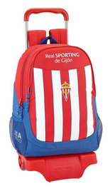 Safta Mochila 665+Carro 905 Real Sporting de Gijón 32x44x16