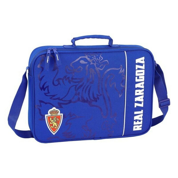 Cartera Escolar Real Zaragoza Azul (38 x 28 x 6 cm) Cartera Escolar Real Zaragoza Azul (38 x 28 x 6 cm)