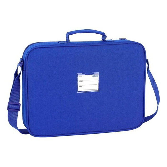 Cartera Escolar Real Zaragoza Azul (38 x 28 x 6 cm) Cartera Escolar Real Zaragoza Azul (38 x 28 x 6 cm)