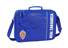 Cartera Escolar Real Zaragoza Azul (38 x 28 x 6 cm)