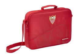 Cartera Escolar Sevilla Fútbol Club Rojo (38 x 28 x 6 cm)