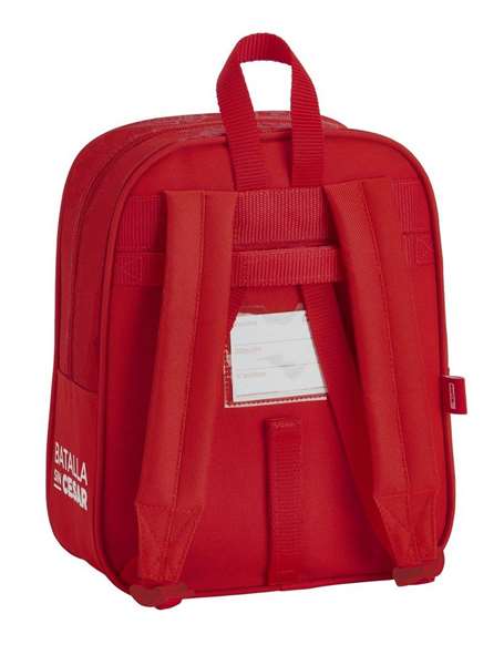 Safta Mochila Guarderia Adapt. Carro Real Sport 22x27x10 cm Rojo