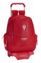 Safta Mochila 662+Carro 905 Real Sporting de Gijón 32x43x17 cm Poliéster
