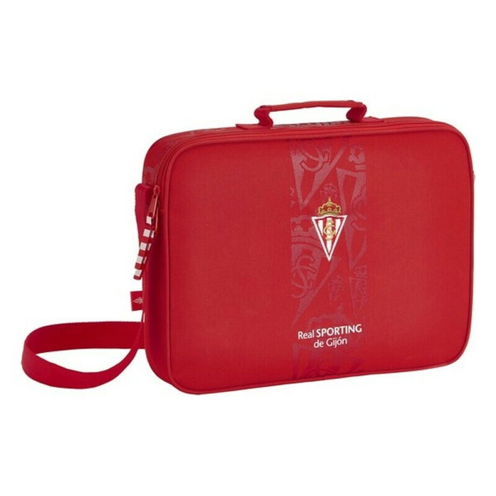 Safta Cartera Extraescolar Sporting de Gijón Rojo
