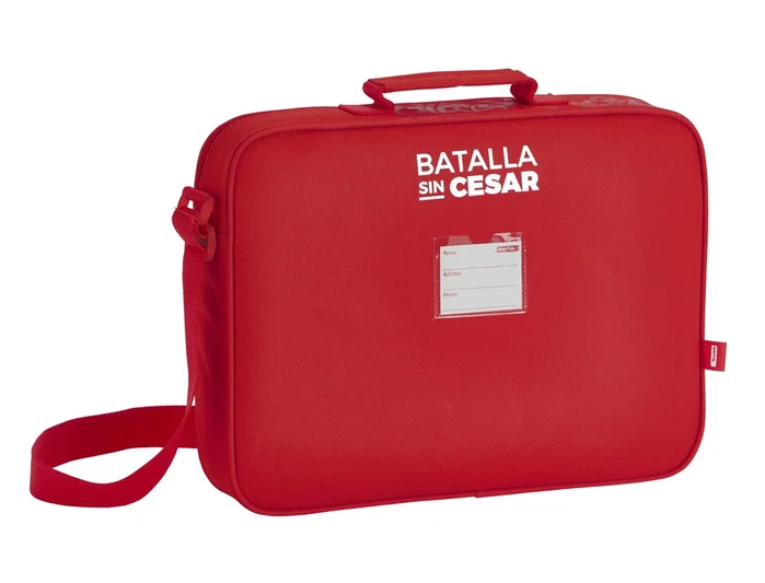 Safta Cartera Extraescolar Sporting de Gijón Rojo
