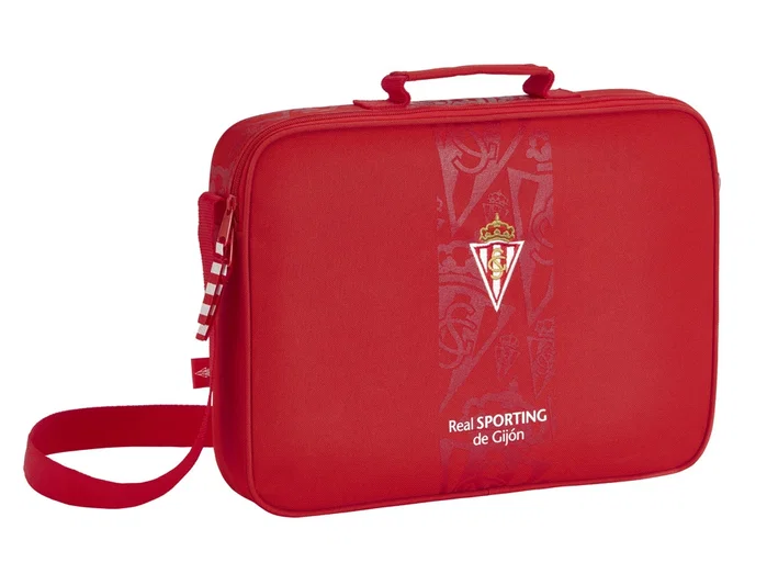Safta Cartera Extraescolar Sporting de Gijón Rojo