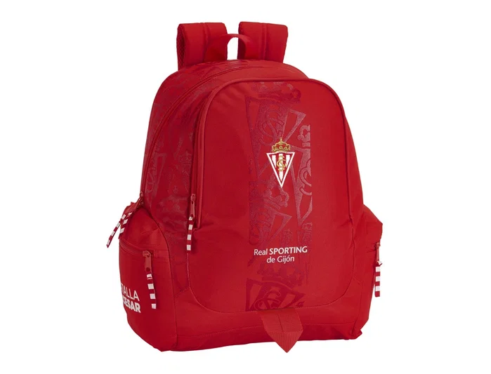 Safta Mochila Adaptable a Carro Sporting de Gijón Rojo