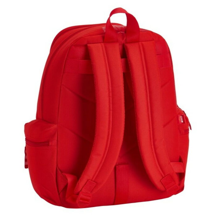 Safta Mochila Adaptable a Carro Sporting de Gijón Rojo