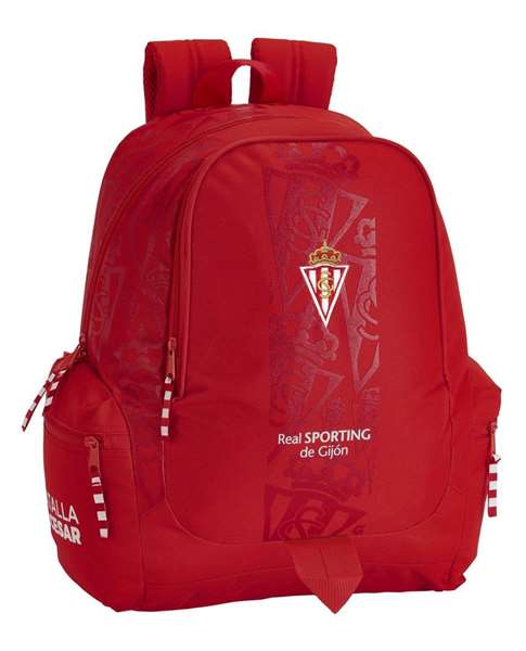 Safta Mochila Adapt.Carro Real Sporting de Gijón 32x43x17 cm