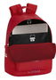Safta Mochila para portátil 14,1" Real Sportin 31x41x16 cm Rojo