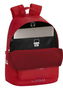 Safta Mochila para portátil 14,1" Real Sportin 31x41x16 cm Rojo