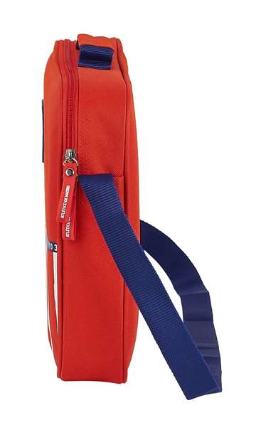 Cartera Escolar Atlético Madrid Rojo Azul Blanco (38 x 28 x 6 cm)