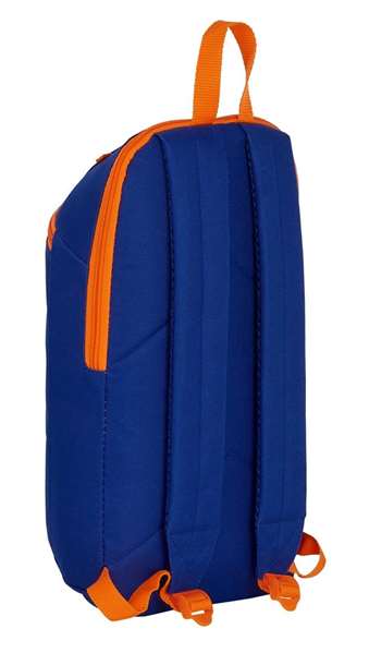Safta Mini Mochila Valencia Basket 22x39x10cm Azul y Naranja