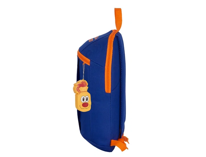 Safta Mini Mochila Valencia Basket Club Azul y Naranja