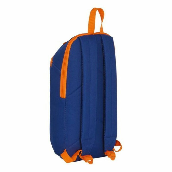 Safta Mini Mochila Valencia Basket Club Azul y Naranja