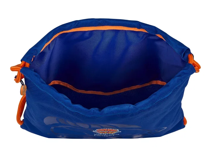 Safta Saco Deportivo Valencia Basket Club Azul y Naranja 35x45cm