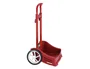 Safta Carro Portamochilas Evolution Rojo - Carro Escolar con Ruedas