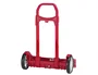 Safta Carro Portamochilas Evolution Rojo - Carro Escolar con Ruedas
