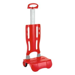 SAFTA BASICOS Carro portamochilas plegable 750 un asa rojo