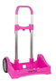 Safta Carro Portamochilas Plegable Evolution Fucsia 85x40x28 cm