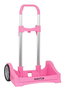 Safta Carro Portamochilas Plegable Evolut Rosa Claro 85x40x28 cm