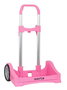 Safta Carro Portamochilas Plegable Evolut Rosa Claro 85x40x28 cm