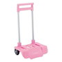 Safta Carro Escolar Plegable Rosa Claro