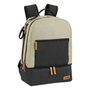 Safta Mochila Baby Accessories Beige y Gris Oscuro
