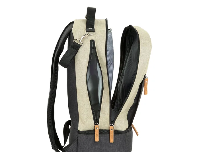 Safta Mochila Baby Accessories Beige y Gris Oscuro