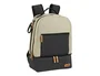 Safta Mochila Baby Accessories Beige y Gris Oscuro