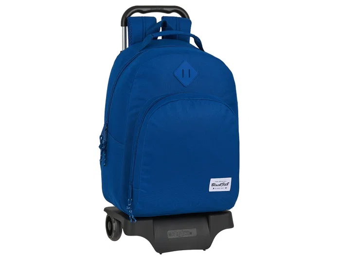 Safta Set de Mochila y Carro Blackfit8 Oxford