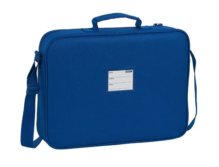 Safta Cartera Extraescolares Blackfit8 Oxford Azul Oscuro