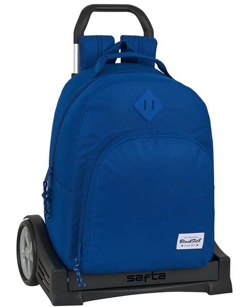Safta Mochila 305+Carro Evolution Blackfit8 Oxford