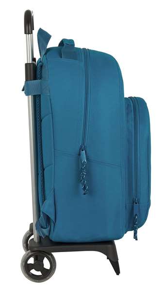 Safta Mochila 305+Carro 905 Blackfit8 Egeo para Niños de 3 a 13 Años