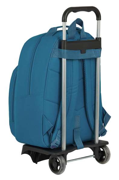 Safta Mochila 305+Carro 905 Blackfit8 Egeo para Niños de 3 a 13 Años