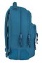 Blackfit8 Egeo Mochila Doble Adaptable a Carro Azul 600D Polyester